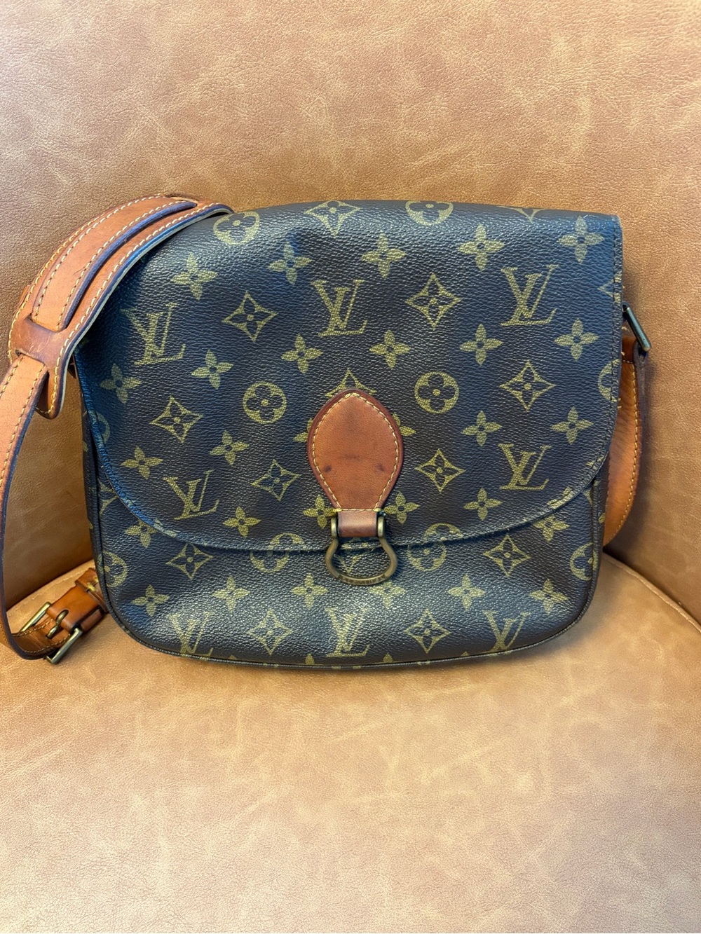 Louis Vuitton Monogram Saint Cloud GM Crossbody Bag